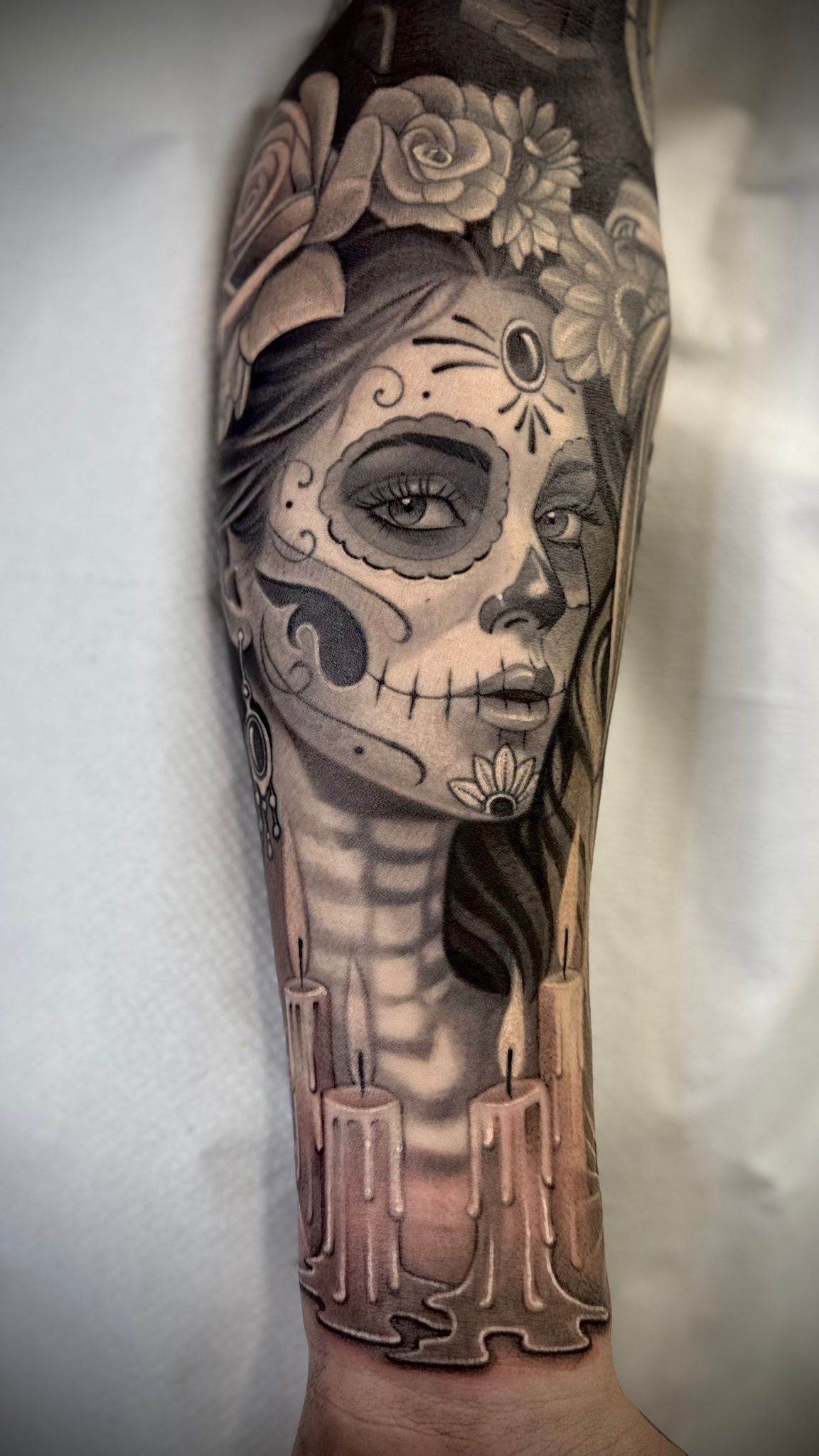 Catrina velas realismo